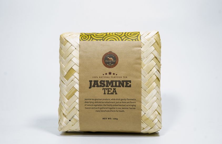 Jasmine Tea Bamboo Box-125g