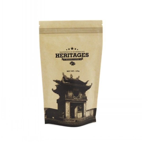 Heritage Coffee Kraft Bag