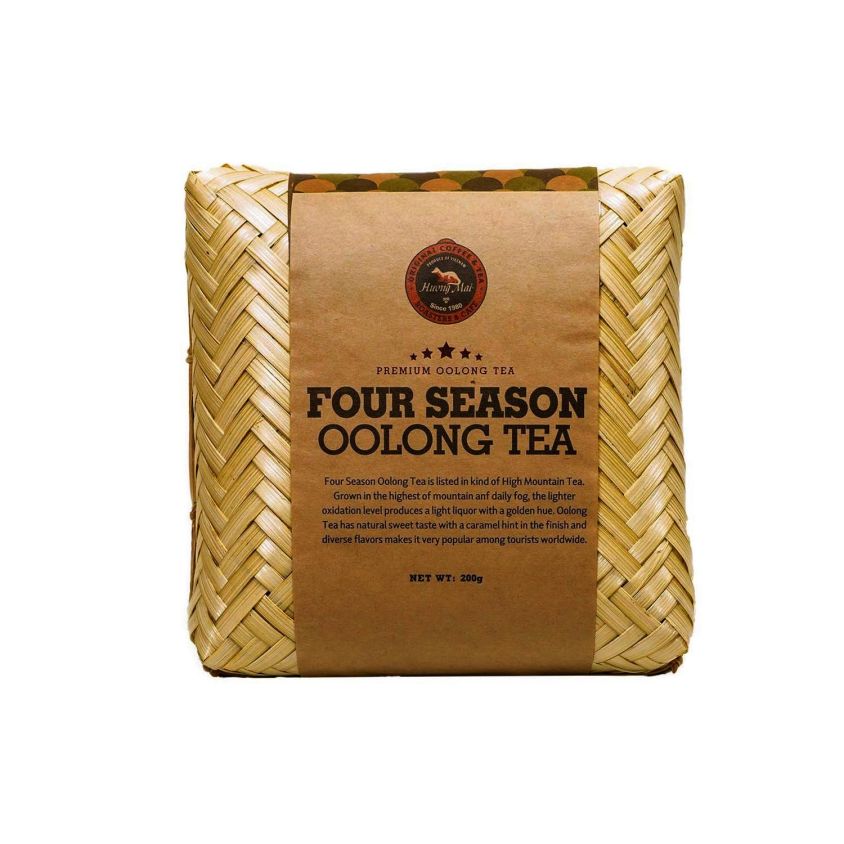 Four Season Oolong Tea Bamboo Box - 200g