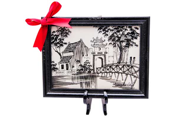 A CERAMIC PICTURE FRAME vietnam A CERAMIC PICTURE FRAME vietnam